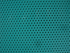 Colored Perforated Plastic