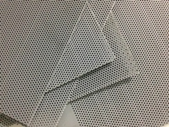 Gray Perforated PVC Sheet