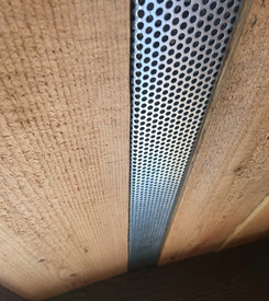Perforated Continuous Soffit Vent Intake Vents