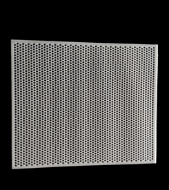 Autoclave equipment perforated plastic sheets